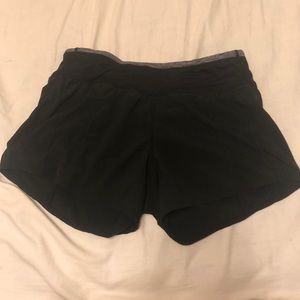 Lululemon size 4 black shorts